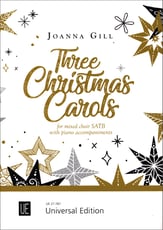 Three Christmas Carols SATB choral sheet music cover